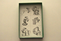 box with balancing butterflies balanderende vlinders doos